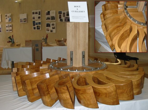 roue à cuillères