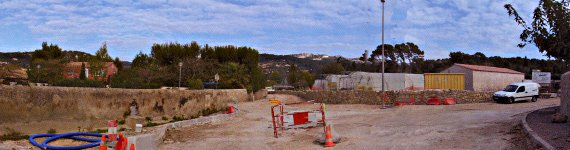 travaux chemin de saint Roch